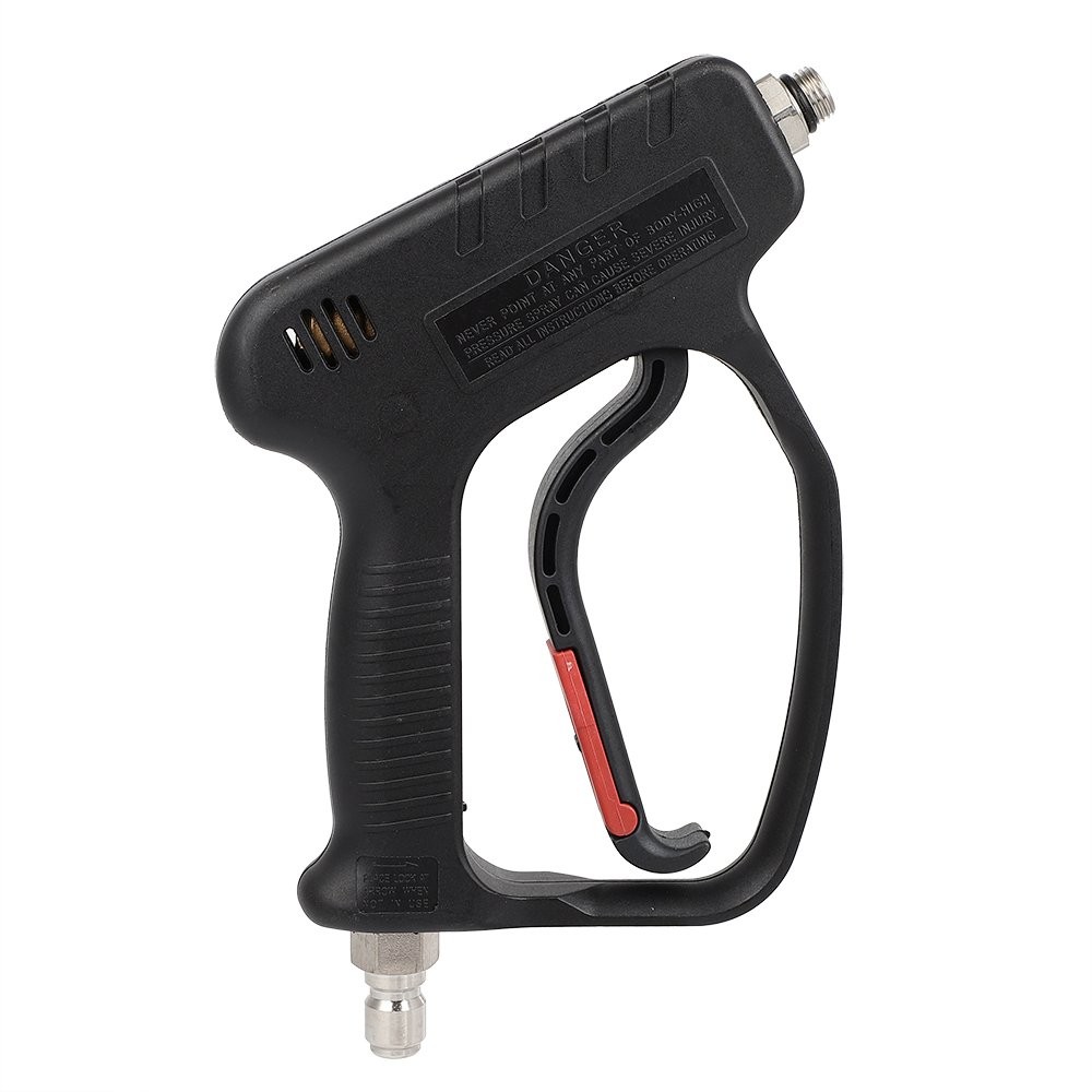 High Pressure Washer Gun 5000PSI 3/8″ with Extension Wand Trigger Handle 1/4″