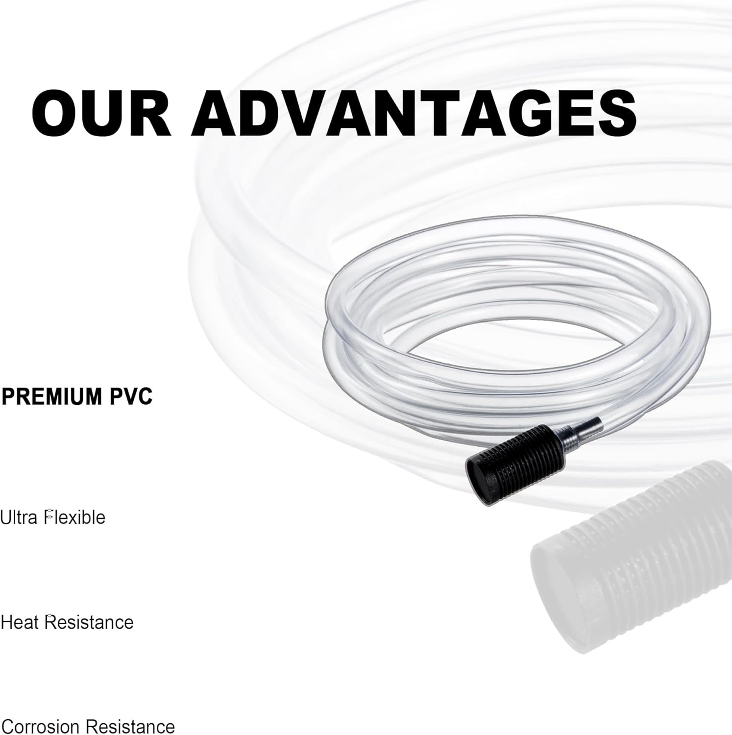 Pressure Washer Siphon Hose for Downstream Injector, Power Washer Soap Dispenser