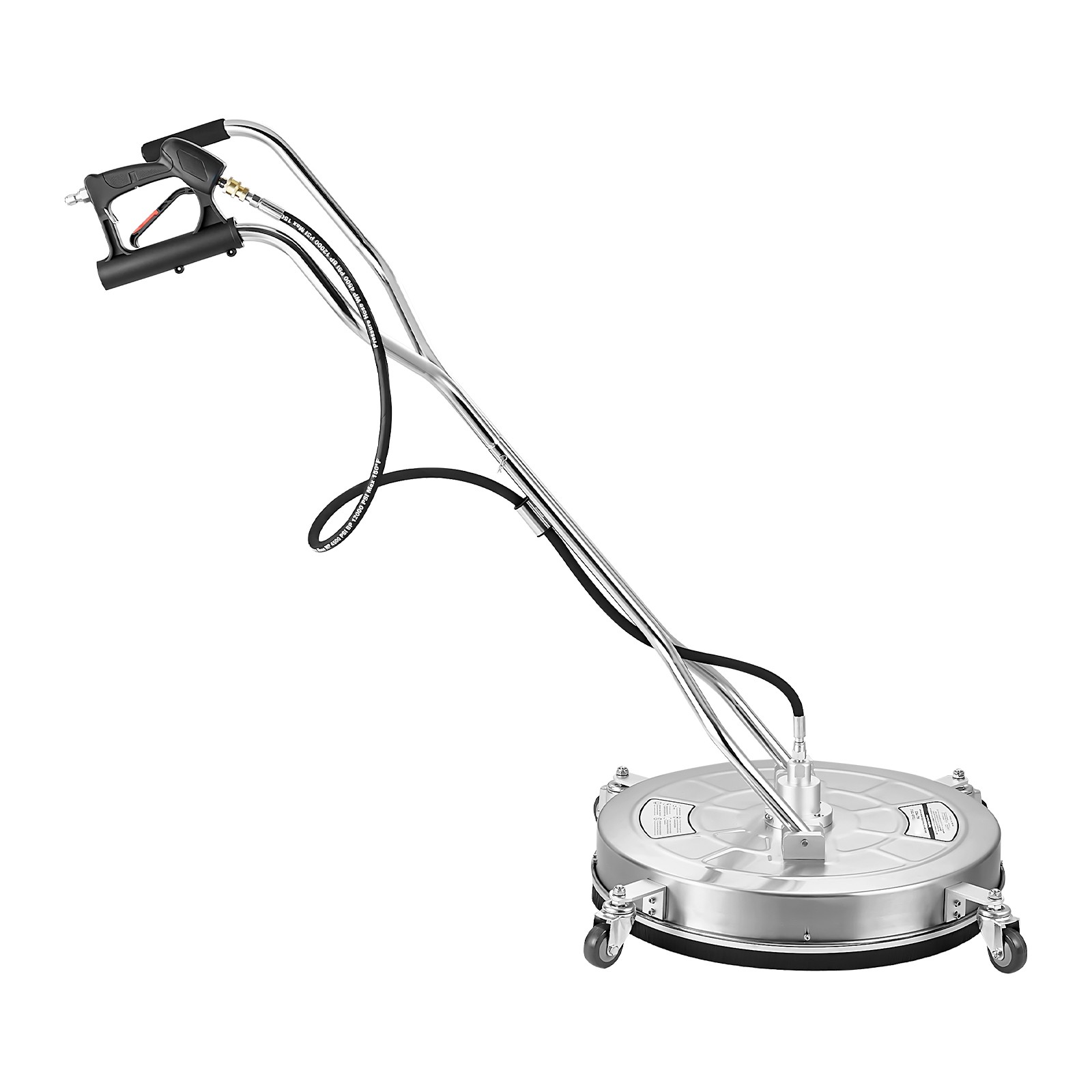 Uimoso 24″ Pressure Washer Surface Cleaner 4 Wheels Dual Handle 4000 Max PSI