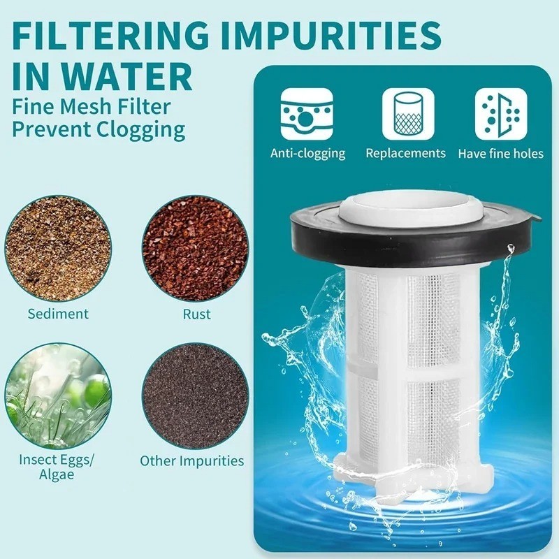 2PCS High-Pressure Car Clean Washer Water Filter Connection Fitting Tool Garden