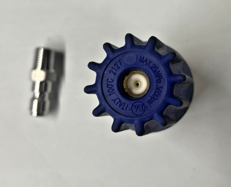 Turbo Nozzle #5.0 Orifice Stainless Steel Plug 1/4″ NPT General Pump