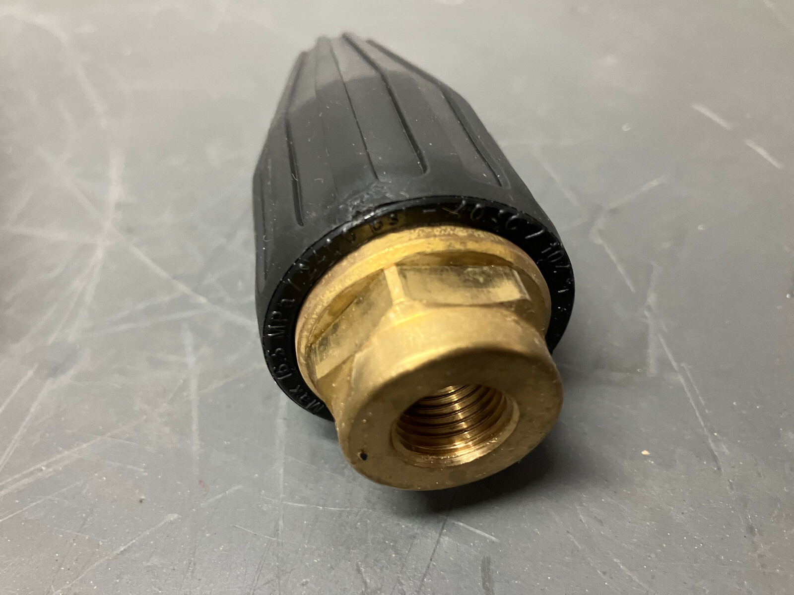 Tecomec AR Rotating Turbo Nozzle 2400 psi Size 3.5 Nozzle Made In Italy