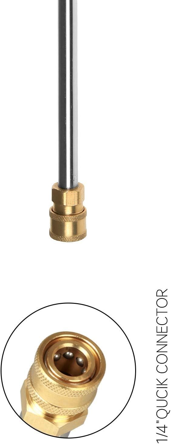 Pressure Washer Wand,Stainless Steel Quick Connect Lance,Replacement Spray Wand,