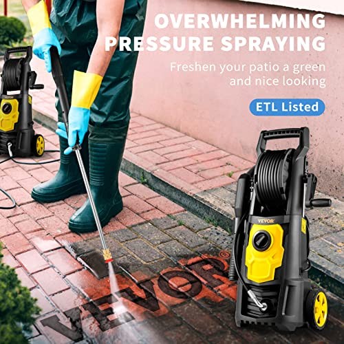 Electric Pressure 2000 PSI, Max 1.65 GPM Power w/ 30 Washer 1.65GPM，with reel