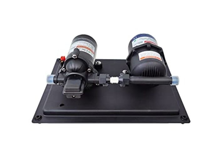 RV Water System, Accumulator Tank System – 12Vdc, 4.0 GPM, 45 PSI, 0.2 Gallon