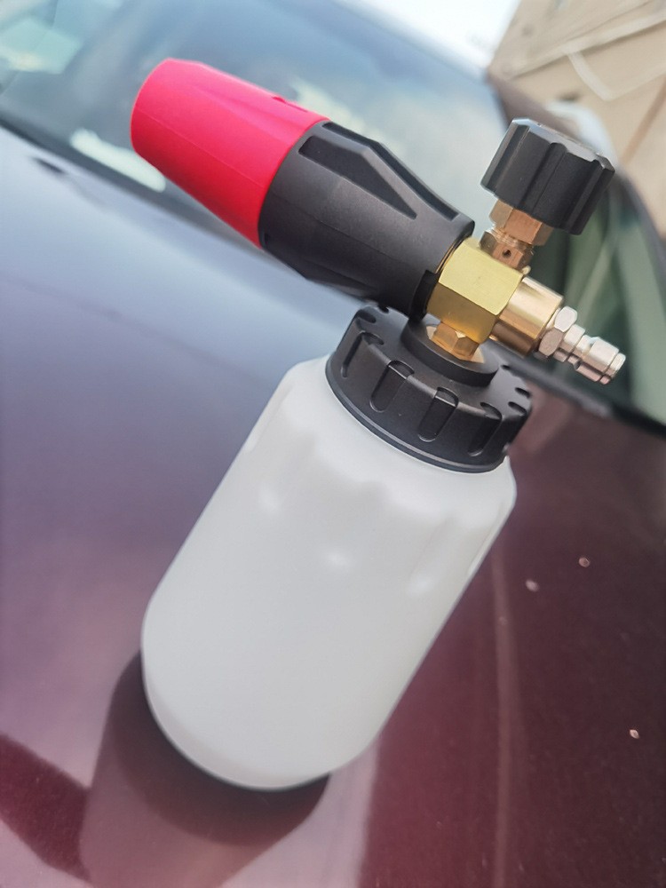 1/4″ Snow Foam Lance Cannon Soap Bottle Sprayer For Pressure Washer Car Washing