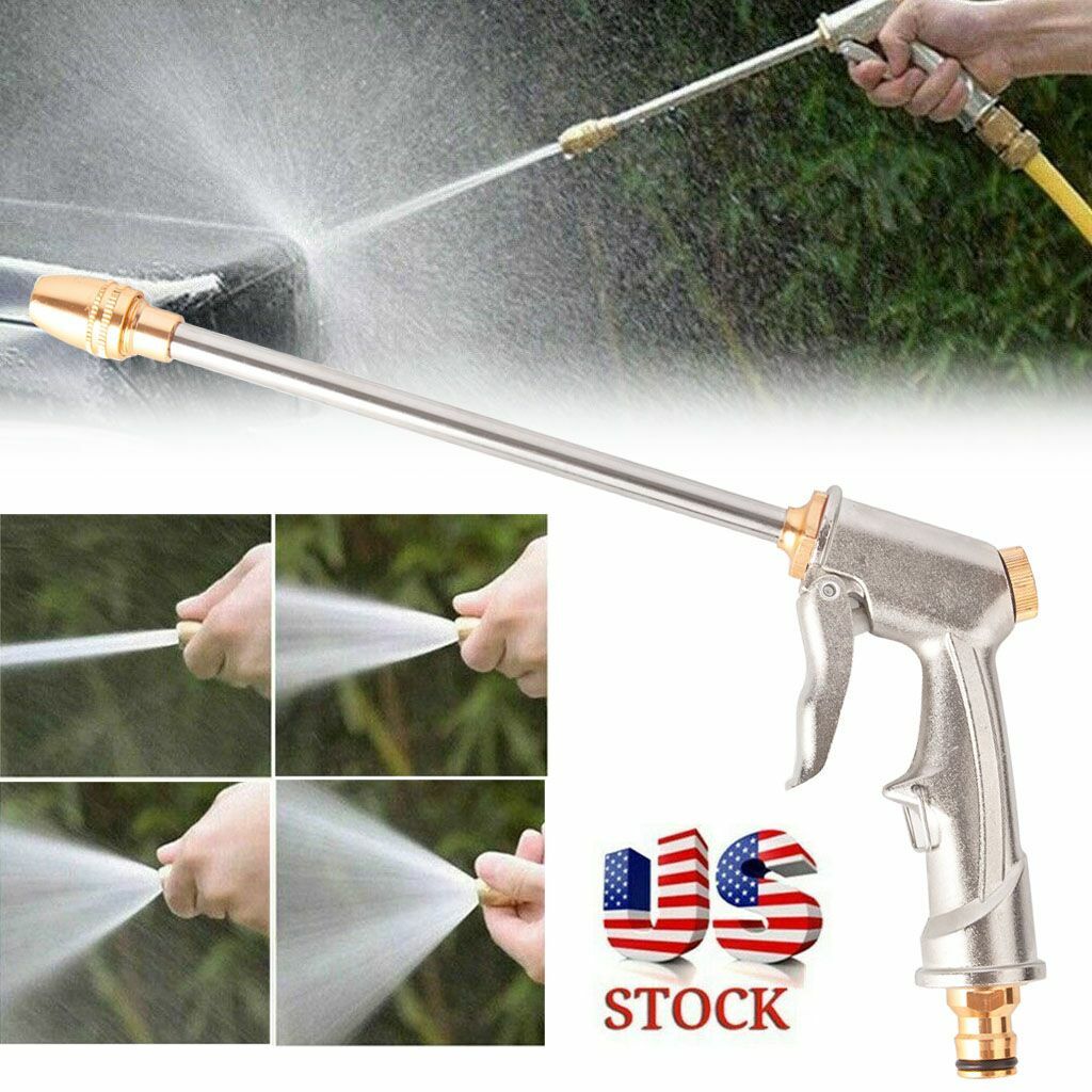 High Pressure Power Washer Water Spray Gun Nozzle Wand Attachment Garden Hose US