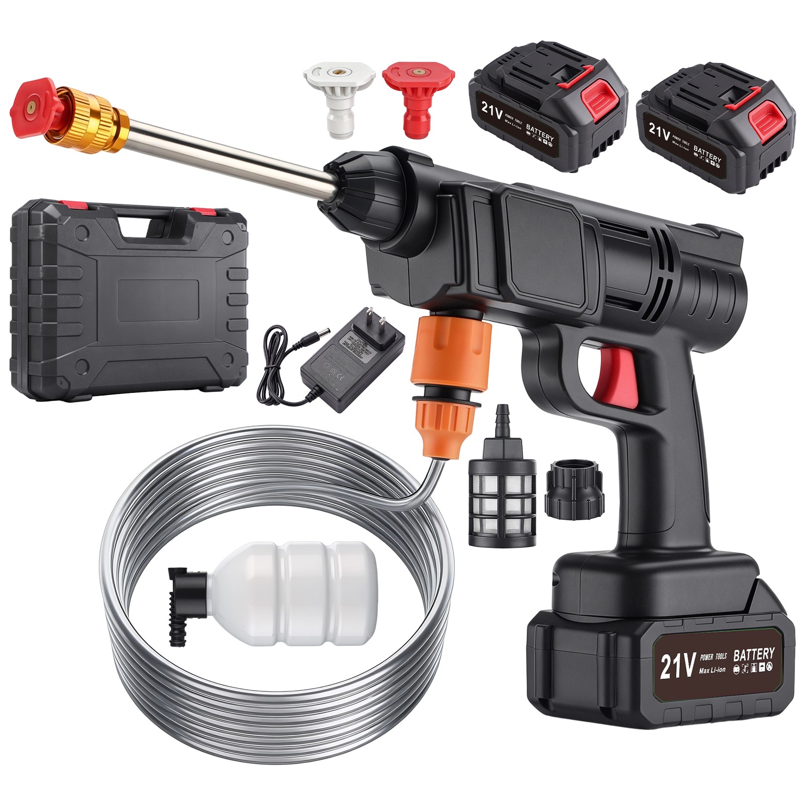 Cordless Pressure Washer Machine Battery Operated Patio Deck Washing