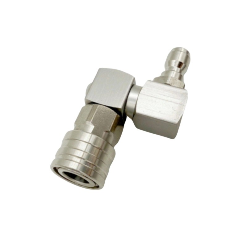 Anti Leak Stainless Steel 1/4 Inch Quick Connect Swivel For Car Wash Water Guns