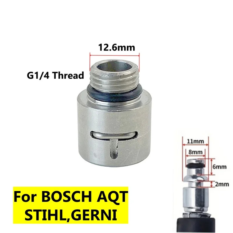 High Pressure Wash Drain Clean Nozzle Adaptor G1/4 Thread for KARCHER K/ LAVOR/