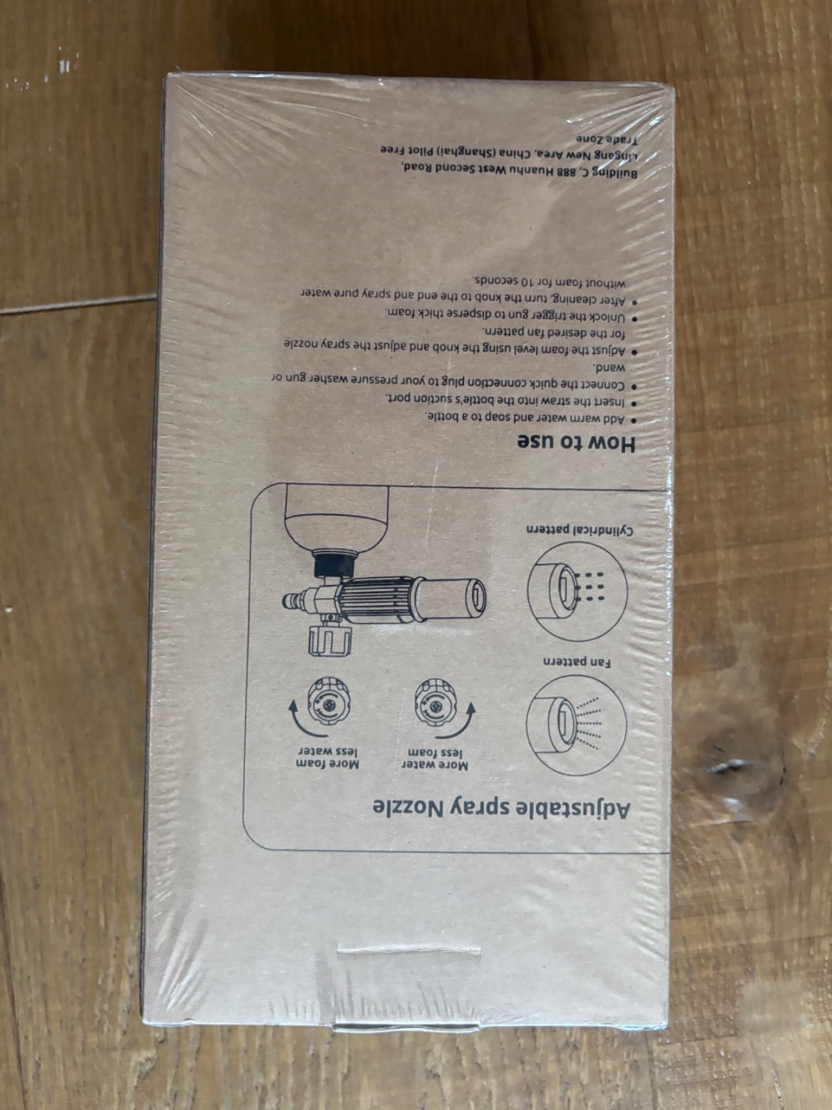 Brand New In Box Foam Cannon for Car Detailing and Washing.