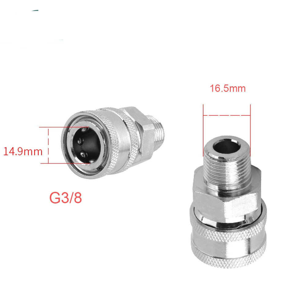3/8″ Ball Valve Comet General AR Pressure Washer Ball Valve 4500 psi w/ Fittings