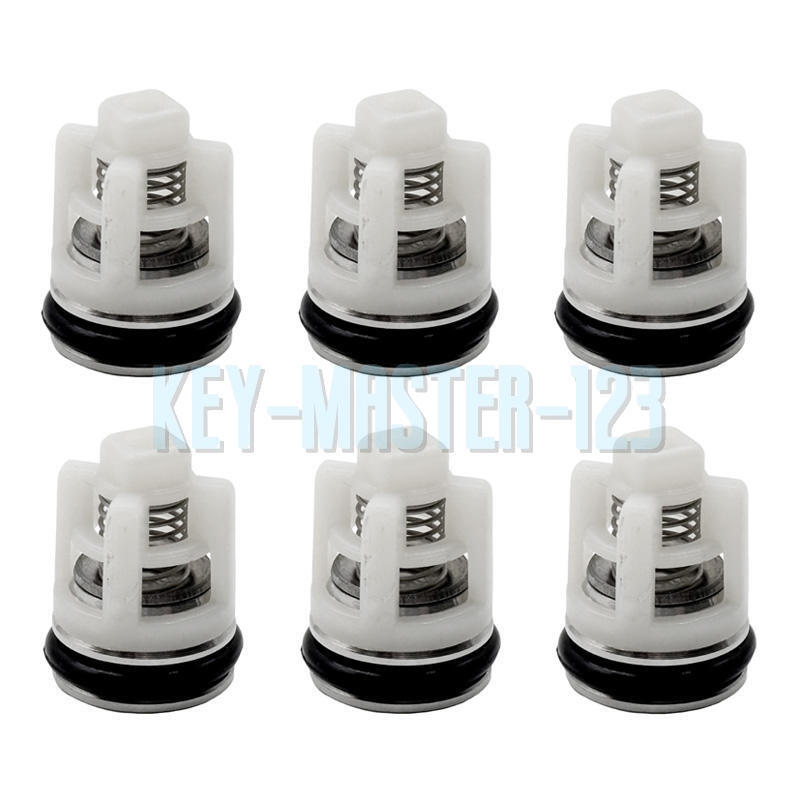 6x Check Valve Repair Kit For Washer Pump Universal OD: 0.5″ Length: 0.65″