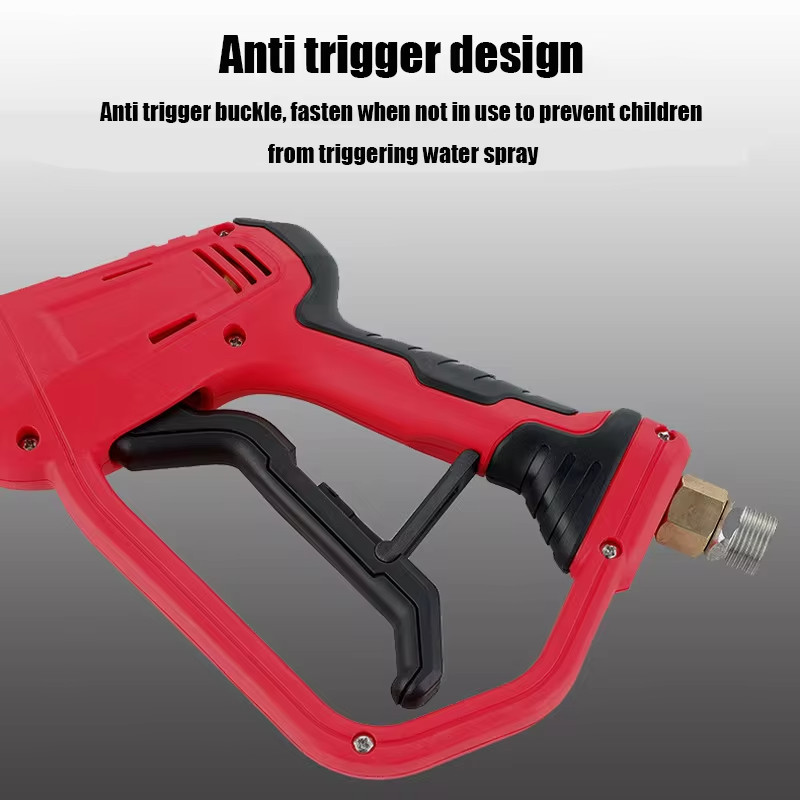 Pure copper high-pressure water gun for car washing, water gun cleaning machine,