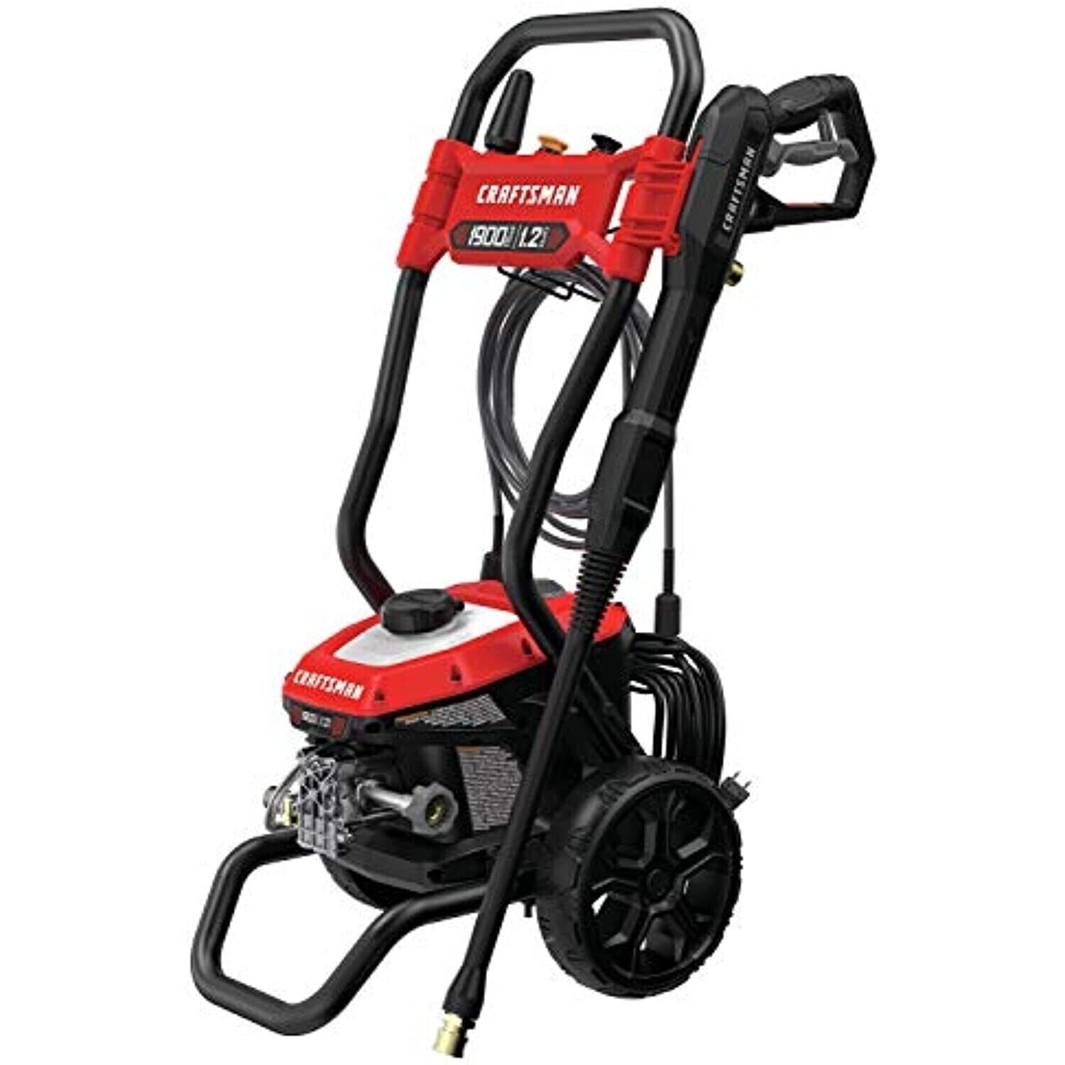 NEW CRAFTSMAN Electric Pressure Washer, Cold Water, 1900 -PSI, 1.2-GPM CMEPW1900