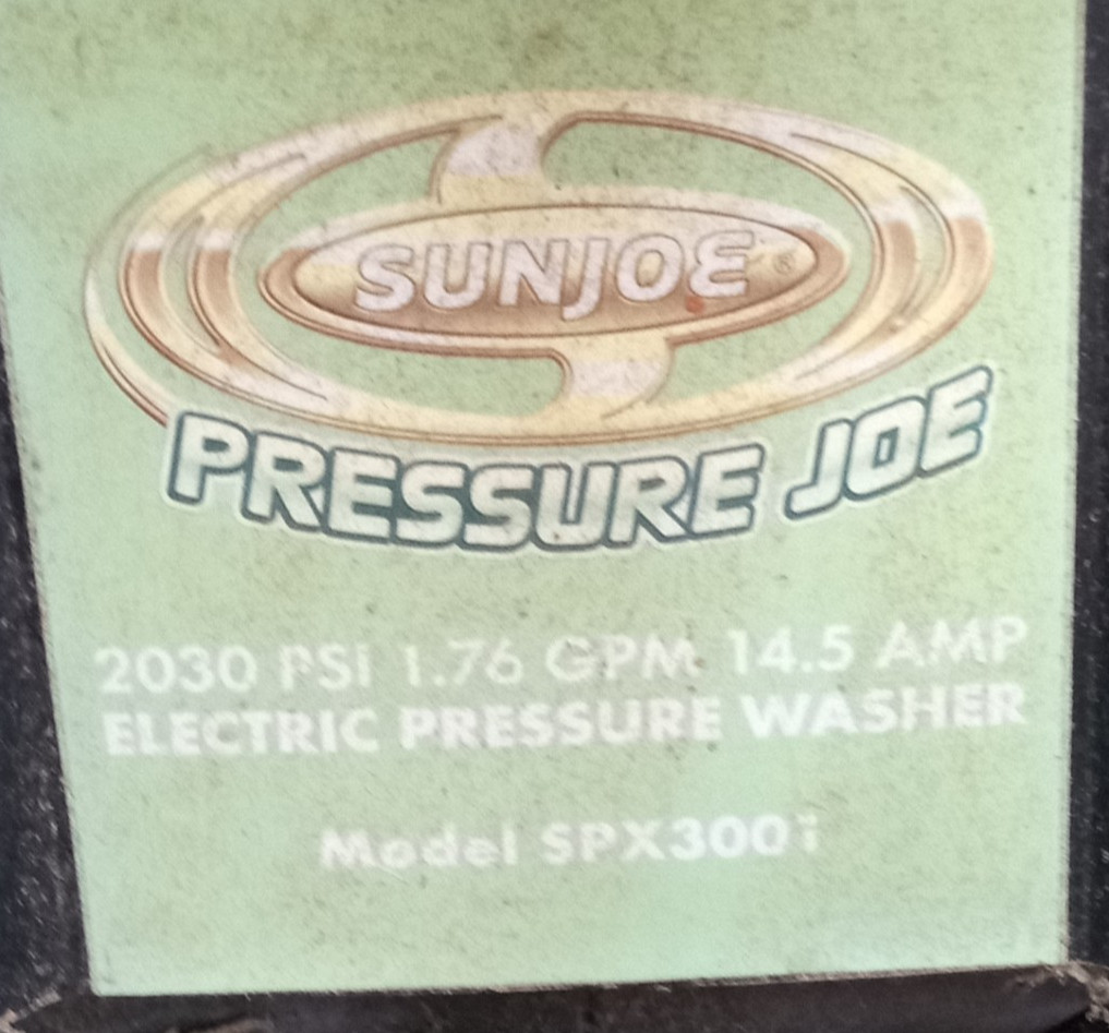 sun joe pressure washer replacement parts – power cord