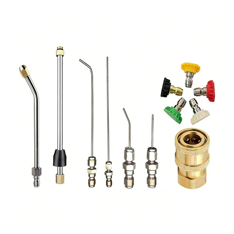 High Performances Metal Cleaning Nozzles For Washing Machine Maintenance