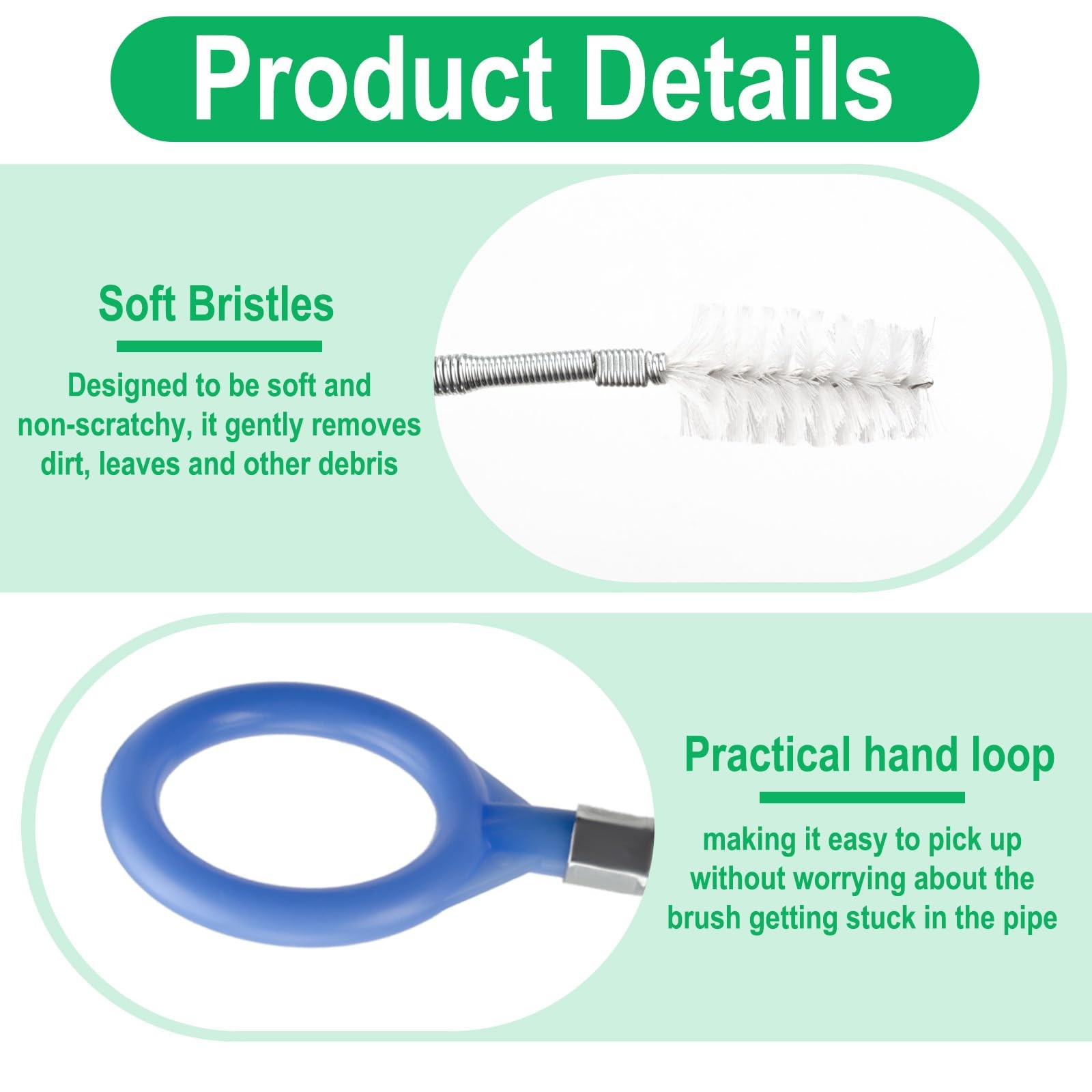Auto Sunroof Drain Cleaning Tool, 78 Inch Flexible Tube 78