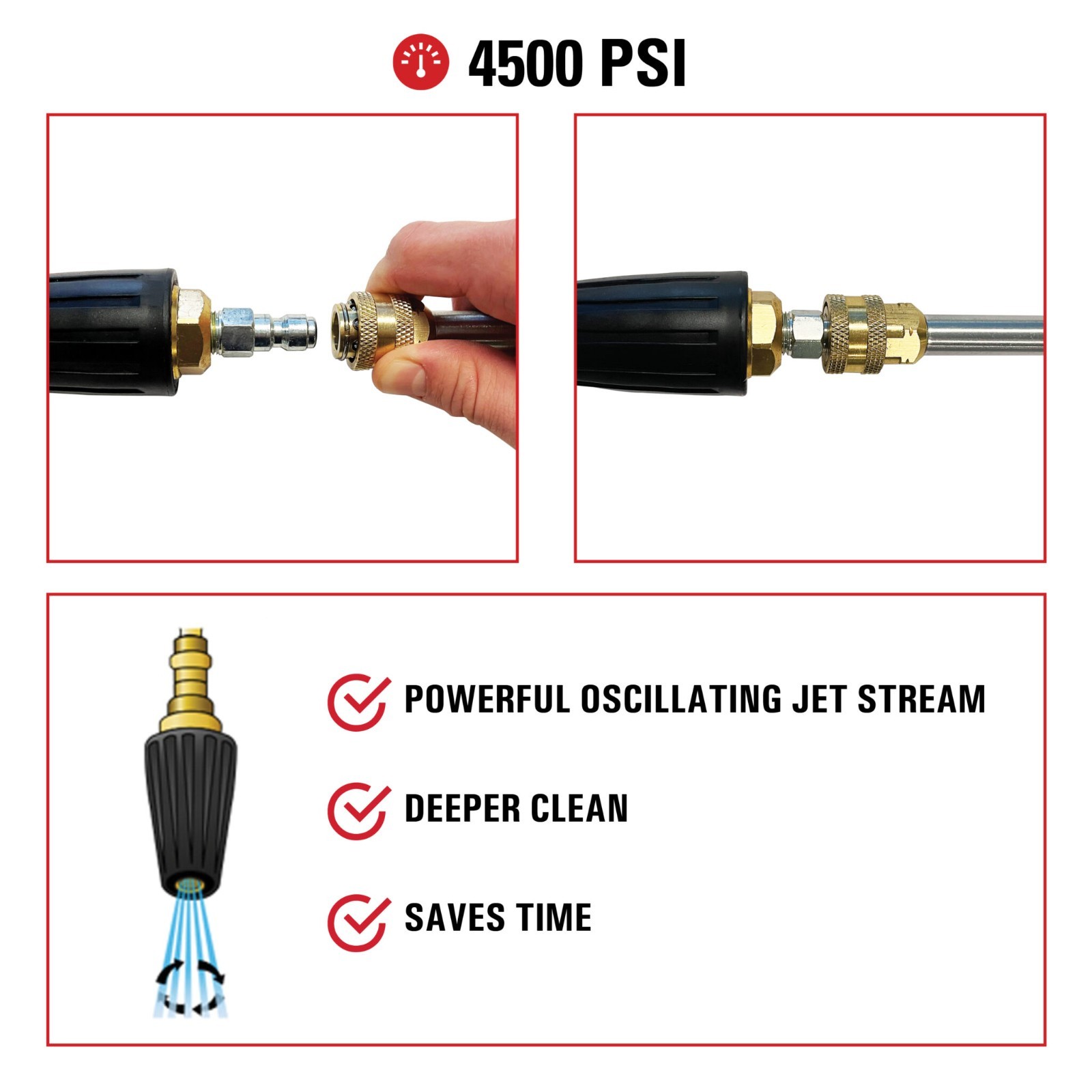 Simpson Turbo Nozzle 80144 for Power Washers