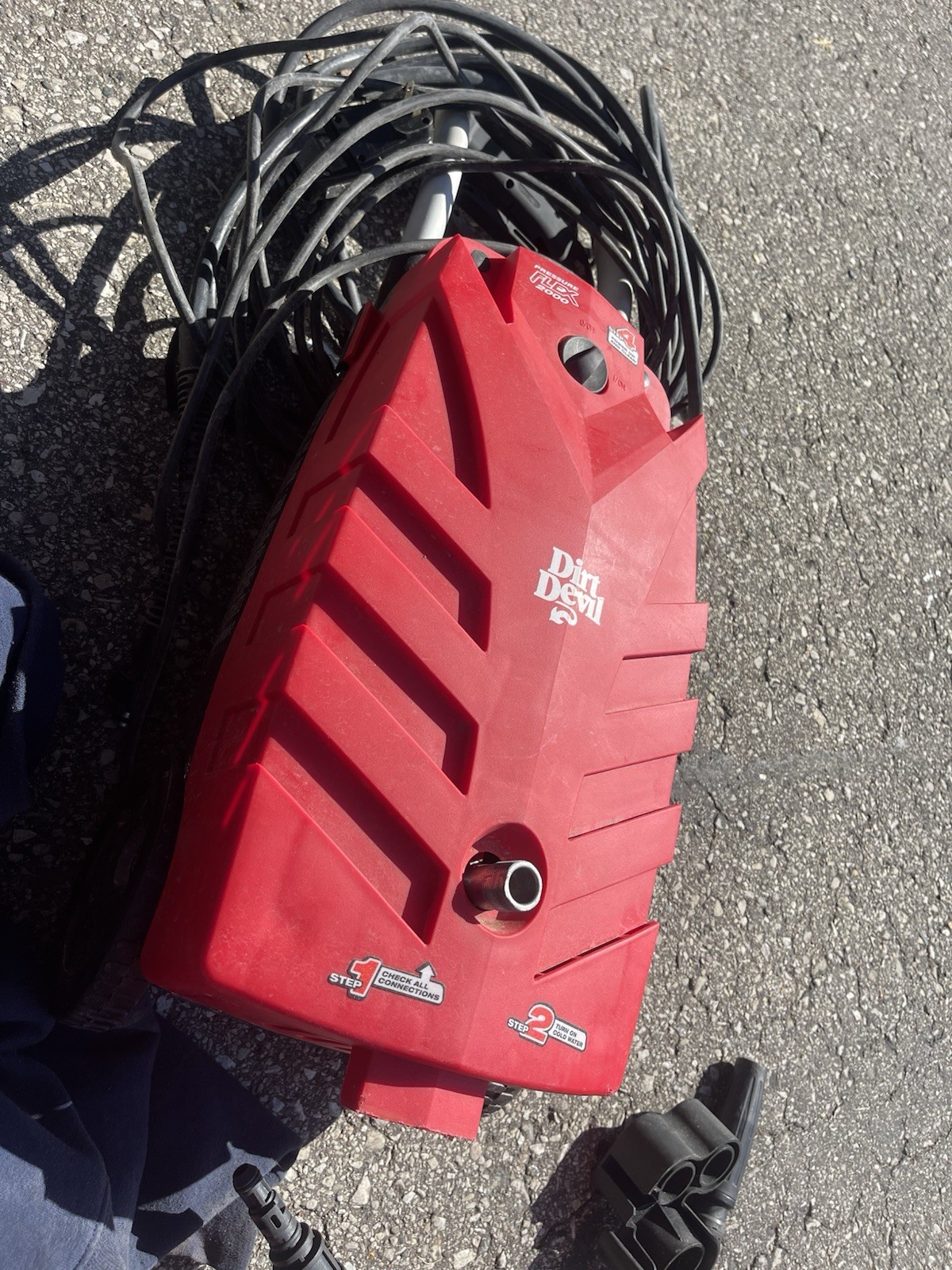 Rare Dirt Devil 13 Amp 2000 PSI Pro Electric Pressure Washer 1.6 Gpm Flex