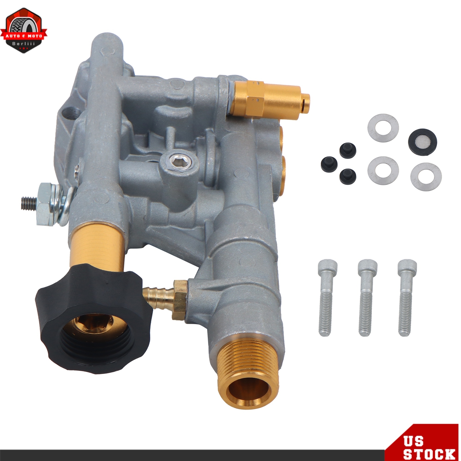 For Simpson Cleaning 7108366 Manifold Kit for 510020 520006 Pressure Washer Pump