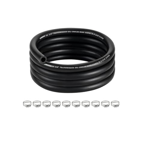3/8″ Transmission Cooler Hose 10FT, SAE J1532 250 PSI Power Steering 3/8 10FT