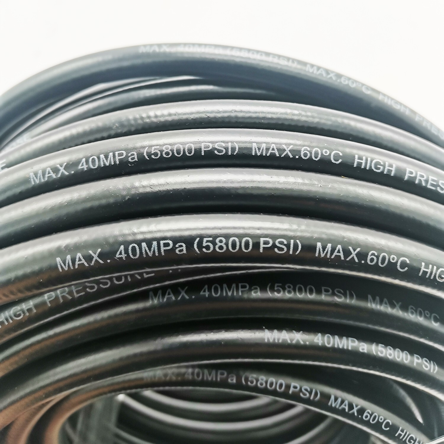 25FT 3/8″ QC High Pressure Washer Hose Kink Resistant Cold Water Max 5800 PSI