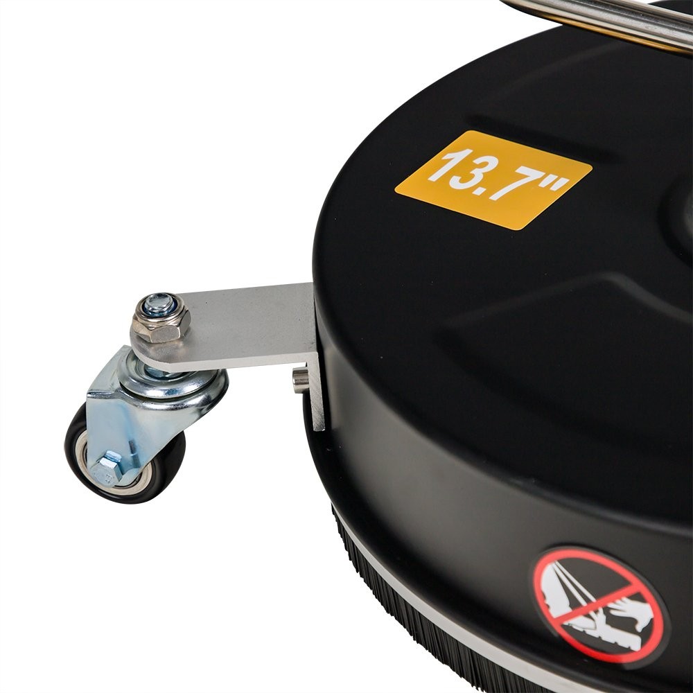 13.7″ High Pressure Washer Surface Cleaner Stainless Steel 4000PSI
