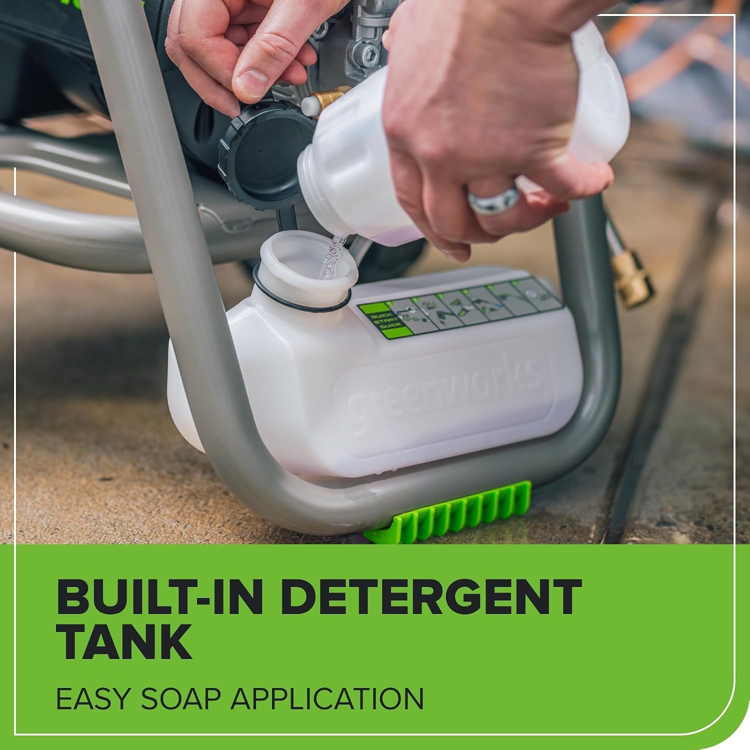 Greenworks 2700 PSI (2.3 GPM Max) Brushless Electric Pressure Washer