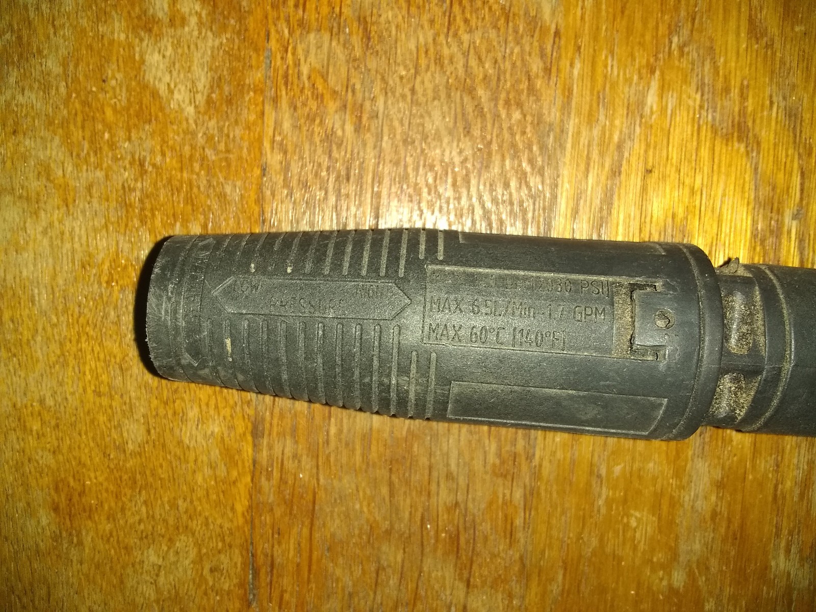 Black and Decker Pressure Washer Spray Wand Nozzle