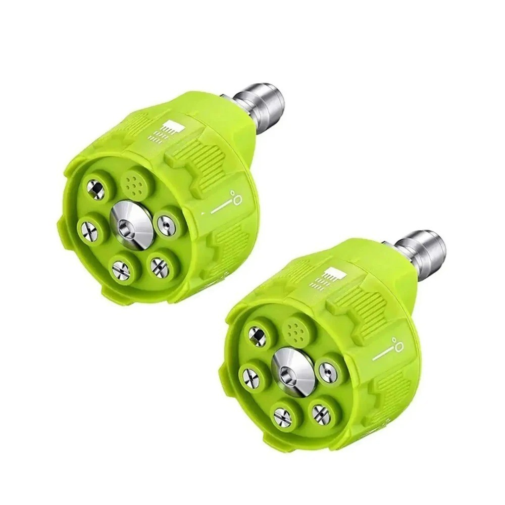 New 6 in 1 Power Washer Nozzle Set 1/4 Quick Connector Fast Shipping