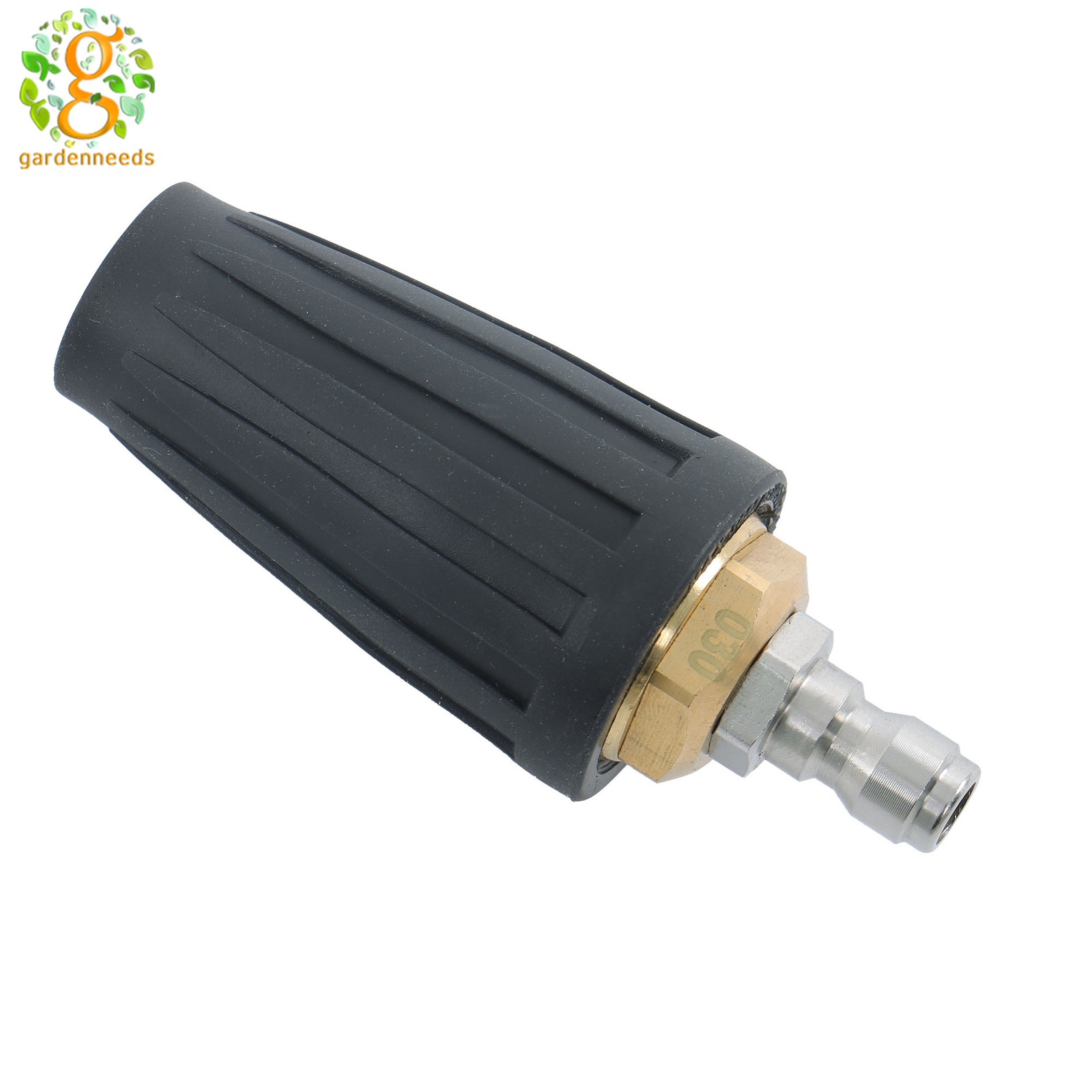 1/4 Inch High Pressure With 5 Spray Nozzles 3600 Psi Rotating Turbine Nozzle Set