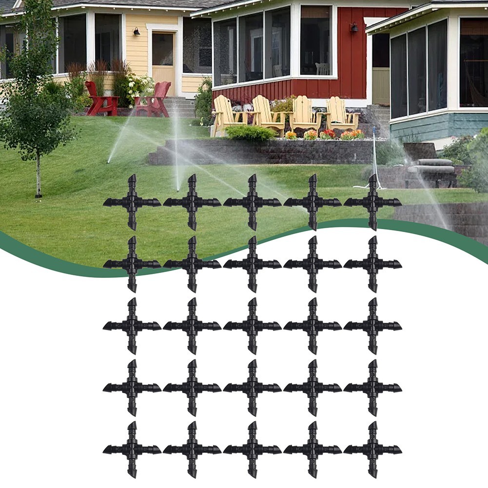 4mm Irrigation Fittings 50pcs for Multi Purpose Gardening Applications
