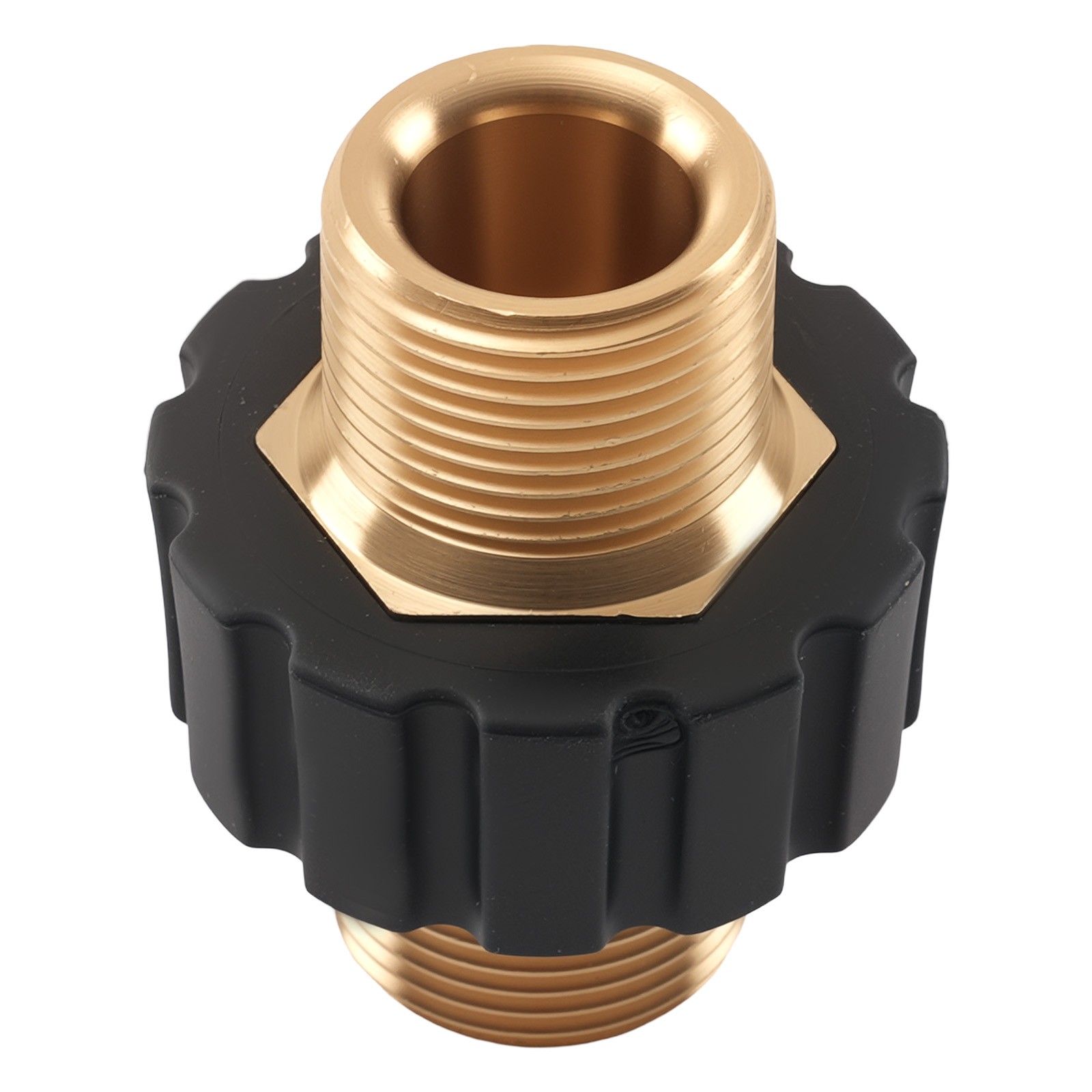Brass Pressure Washer Fitting M22 14mm Male Thread Hose Adapter 2PCS