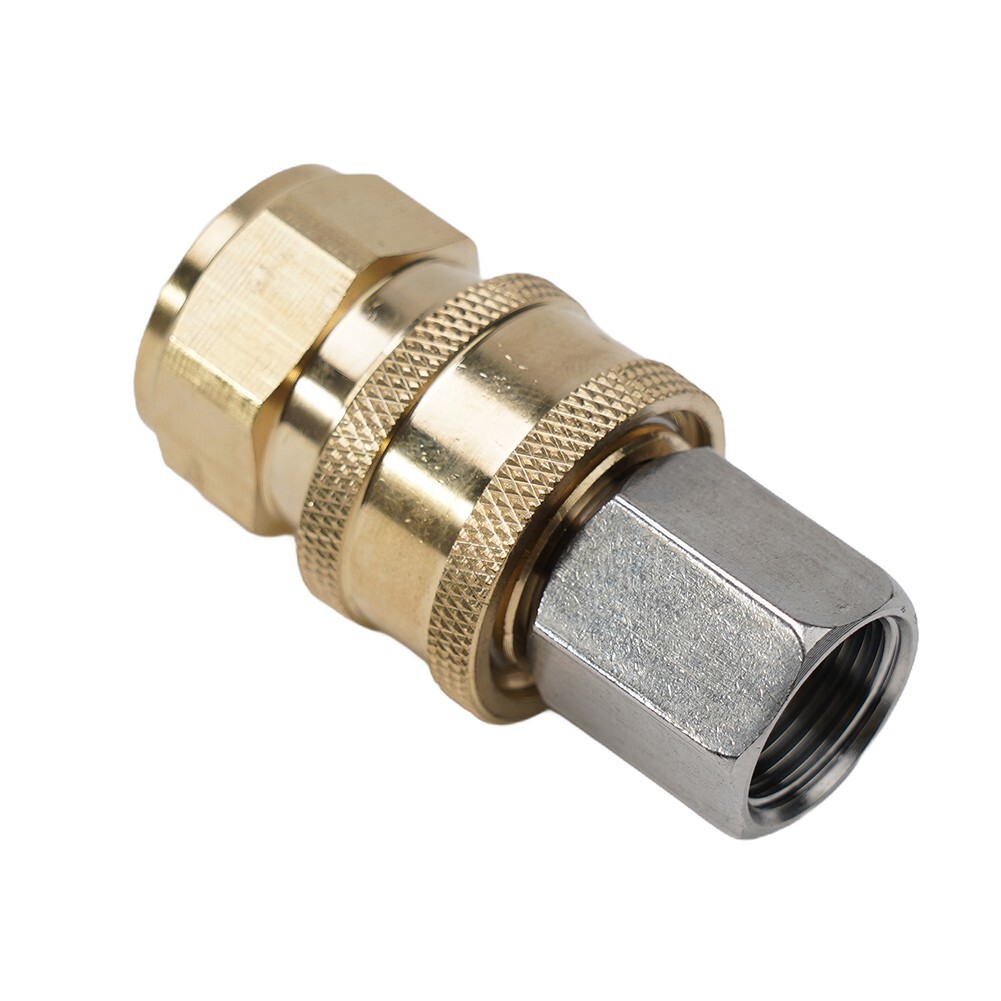 Pressure Washer Quick Release G3/8 Male/Female Fitting Coupling Probe Connector