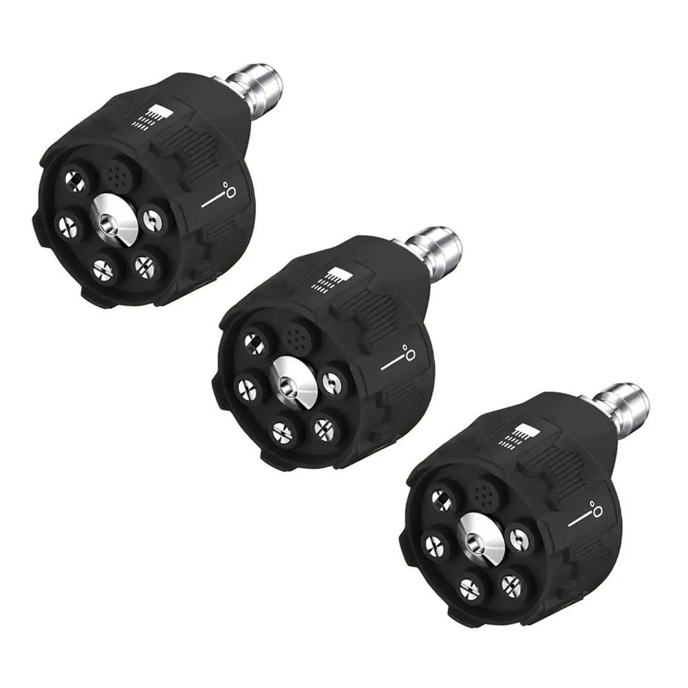 New 6 in 1 Power Washer Nozzle Set 1/4 Quick Connector Fast Shipping