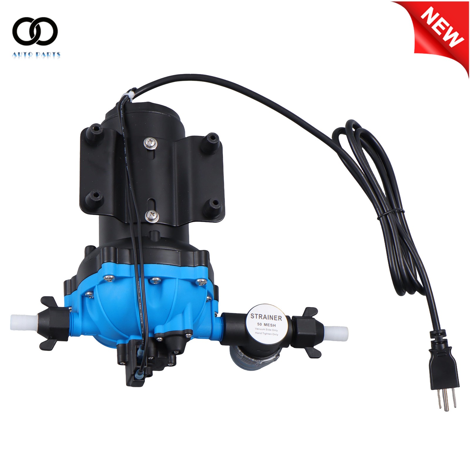 Water Diaphragm Pump 5-chamber 6GPM 80PSI 110V AC Self Priming RV Water Pump