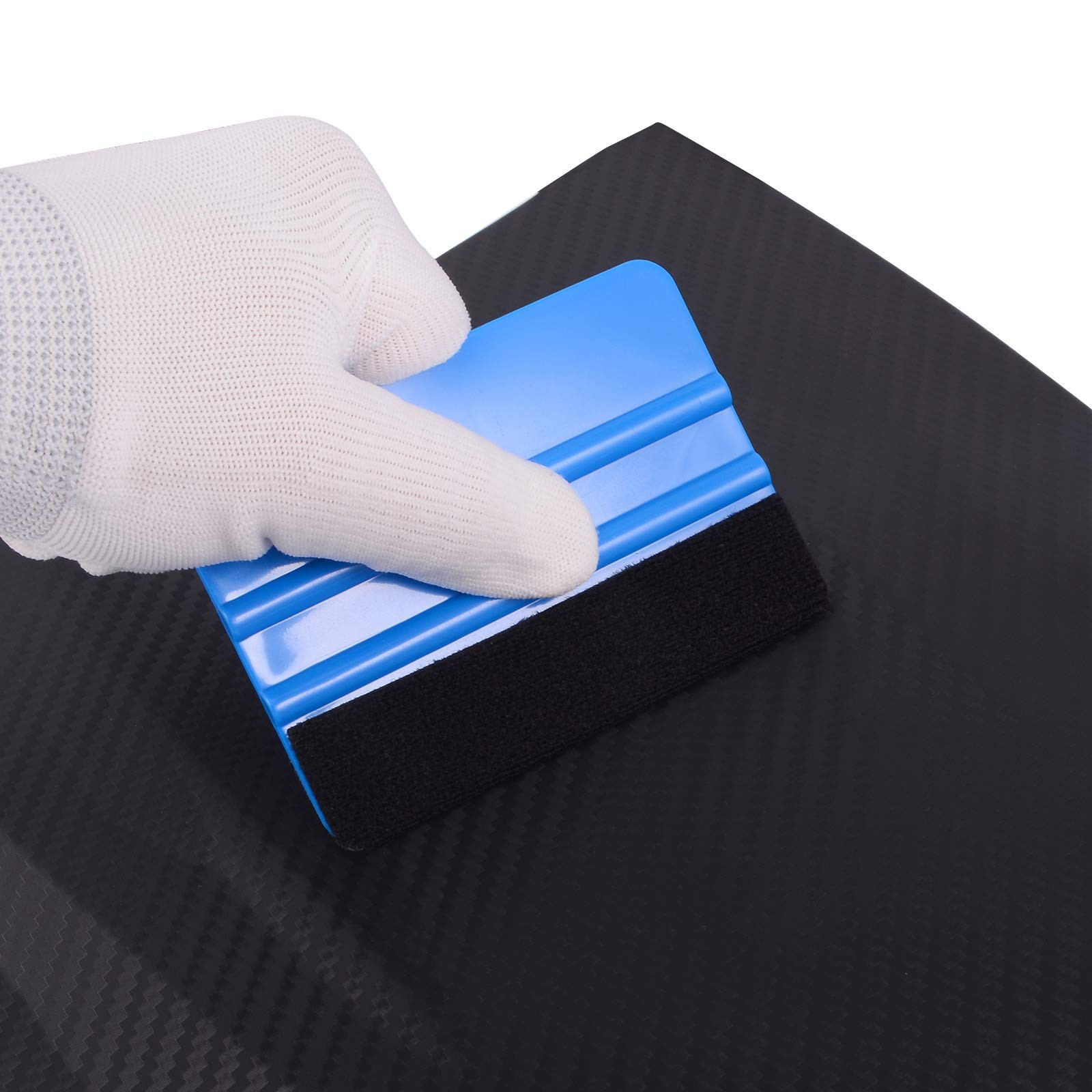 EHDIS 10pcs Vinyl Squeegee 4 Inch Car Scraper Decal 10 PCS, Blue