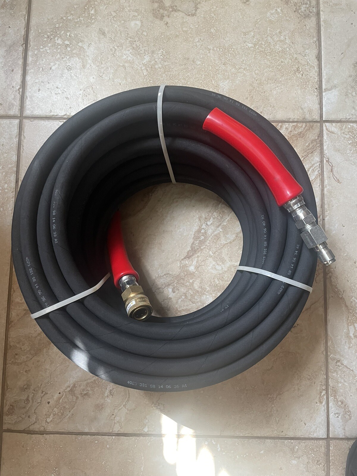 Pressure Washer Hose 6000 Psi And Can Go Up To 100 Feet