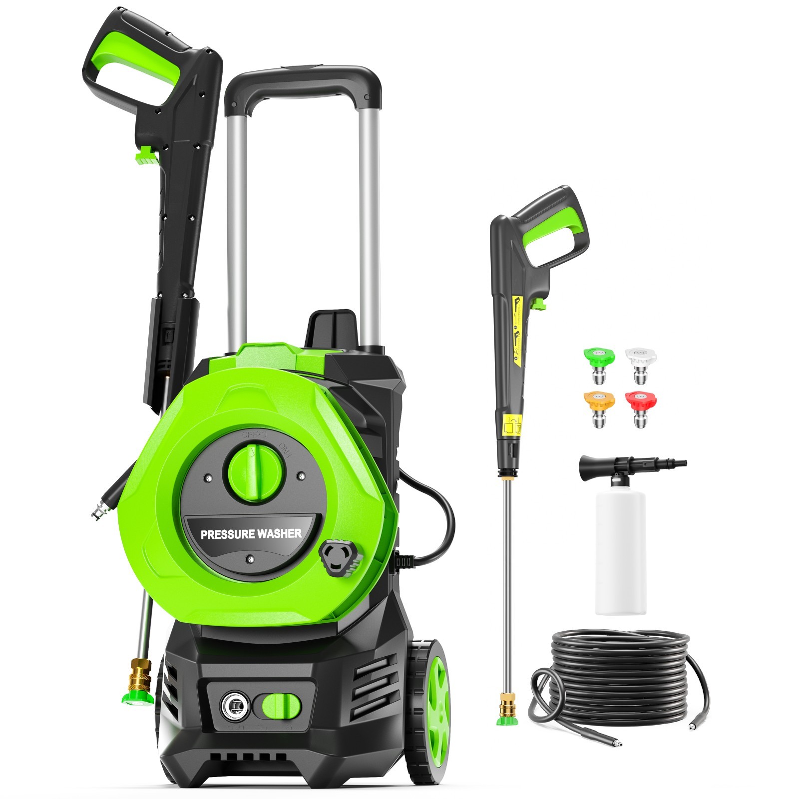 Electric Pressure Washer Power Washer – 4800 PSI 3.2 GPM Wash Machine Electric