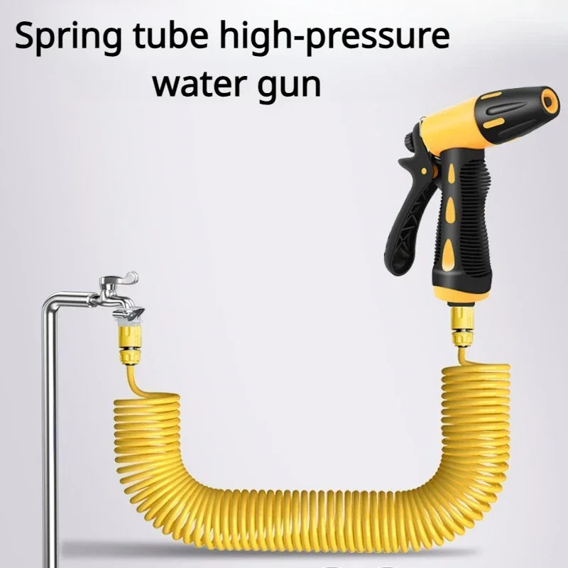 10Meter Telescopic Water Pipe with HighPressure Nozzle Car Washing Tool Set Exte