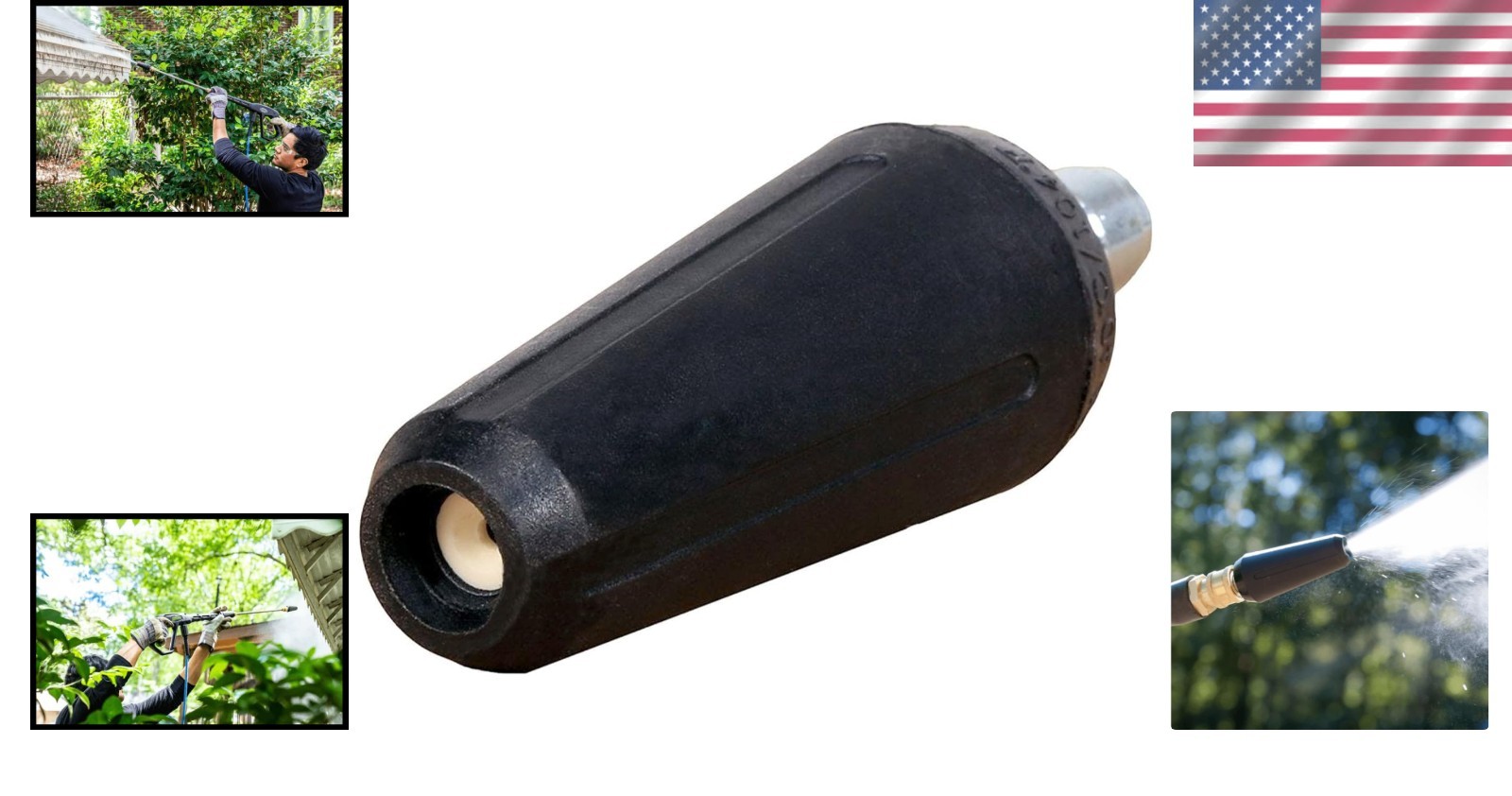 Turbo Nozzle Attachment for Electric Washers