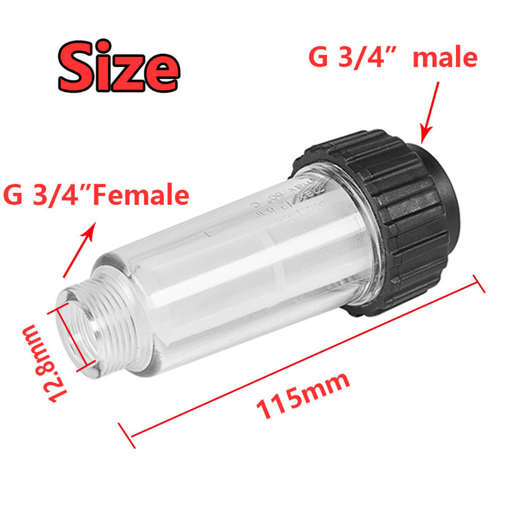 High Pressure Washer Water Filter For Karcher K2-K7 G 3/4” Car Pressure Washer