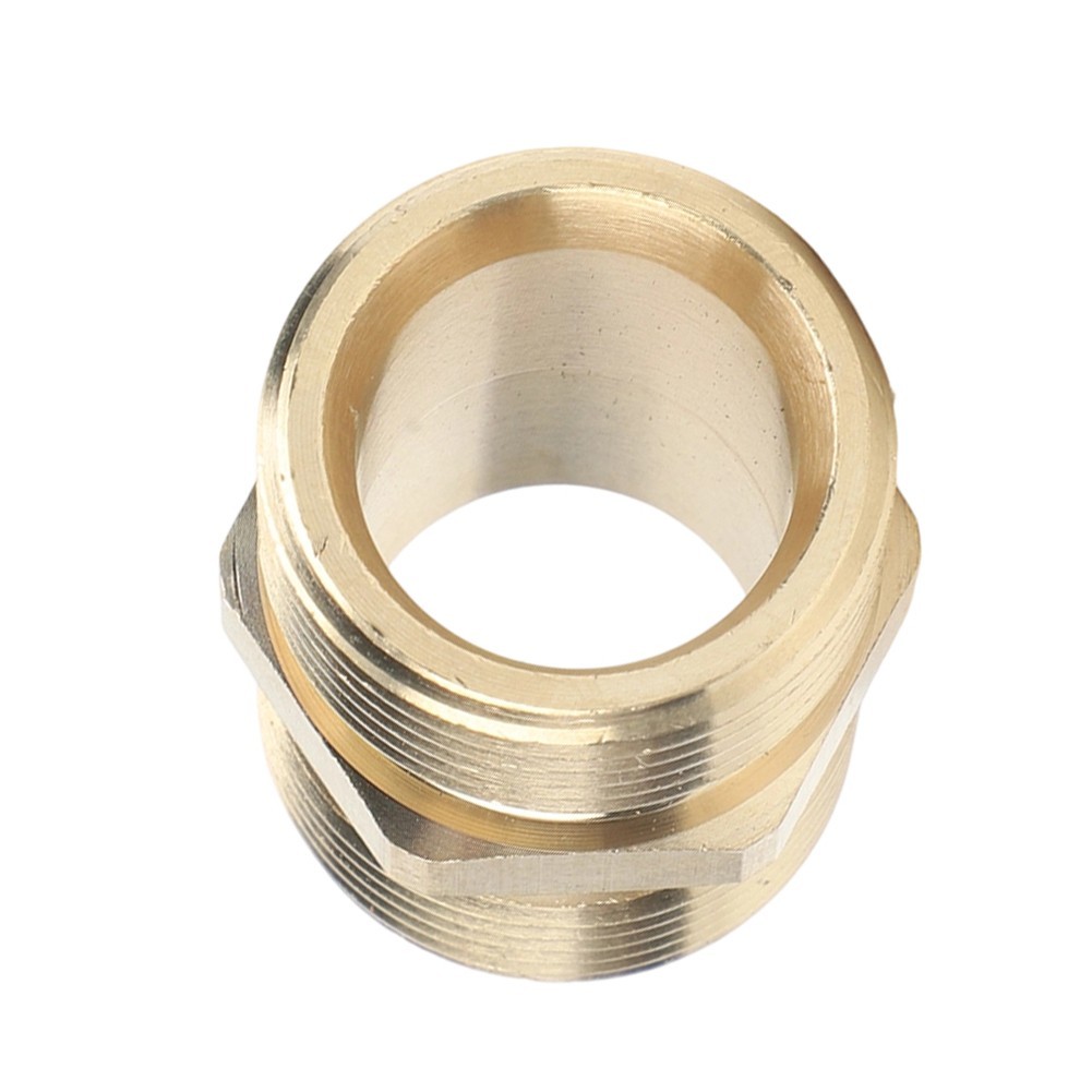 Double Nipple M22x1.5 Male Hose Connector Coupling For High Pressure Cleaner ~
