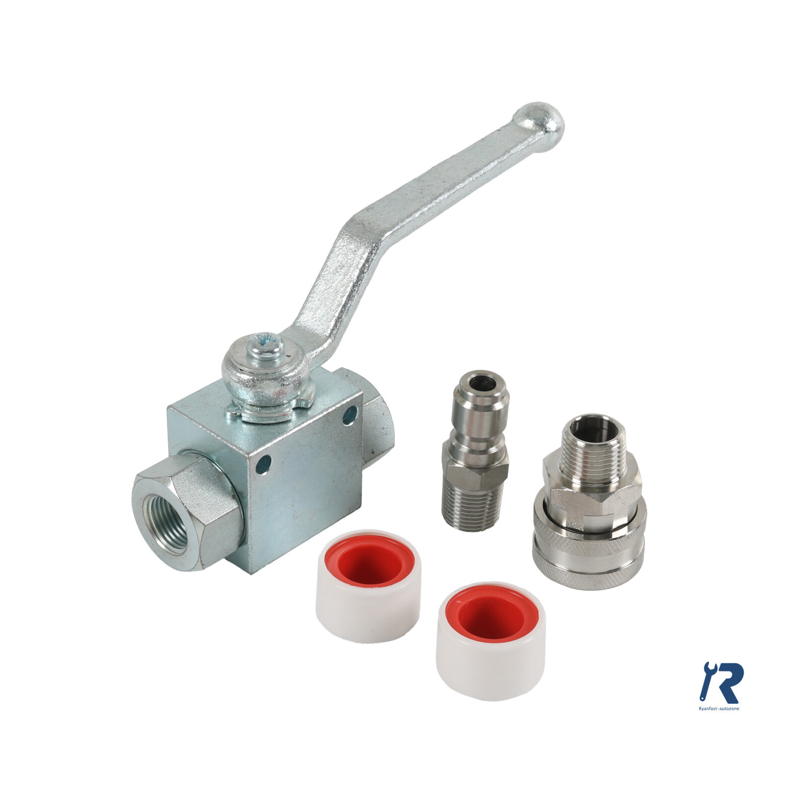 NEW 3/8″ Ball Valve for Pressure Washers Max 4500 PSI 3/8″ fitting Female Out