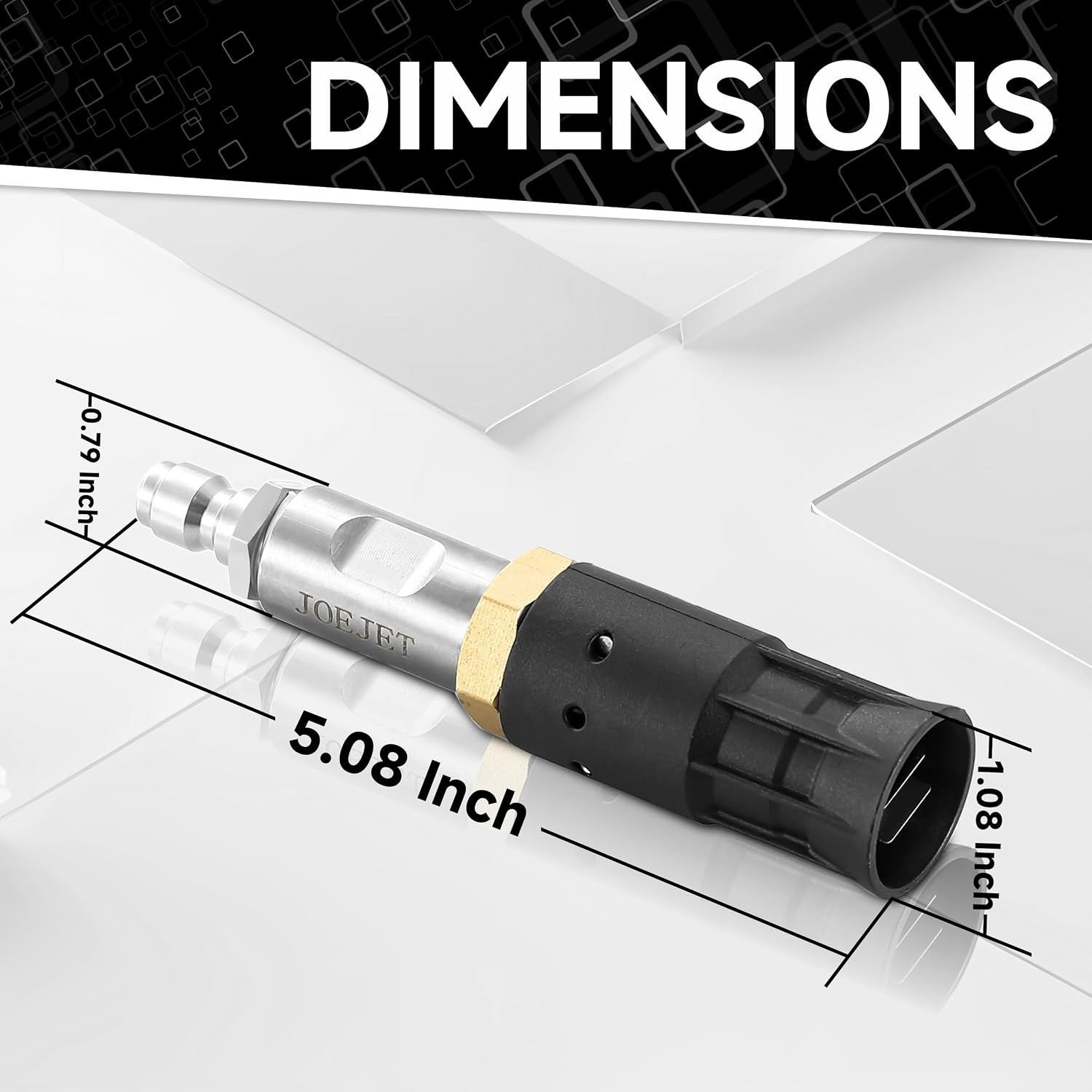 Efficient 1/4″ Quick Connect Power Nozzle