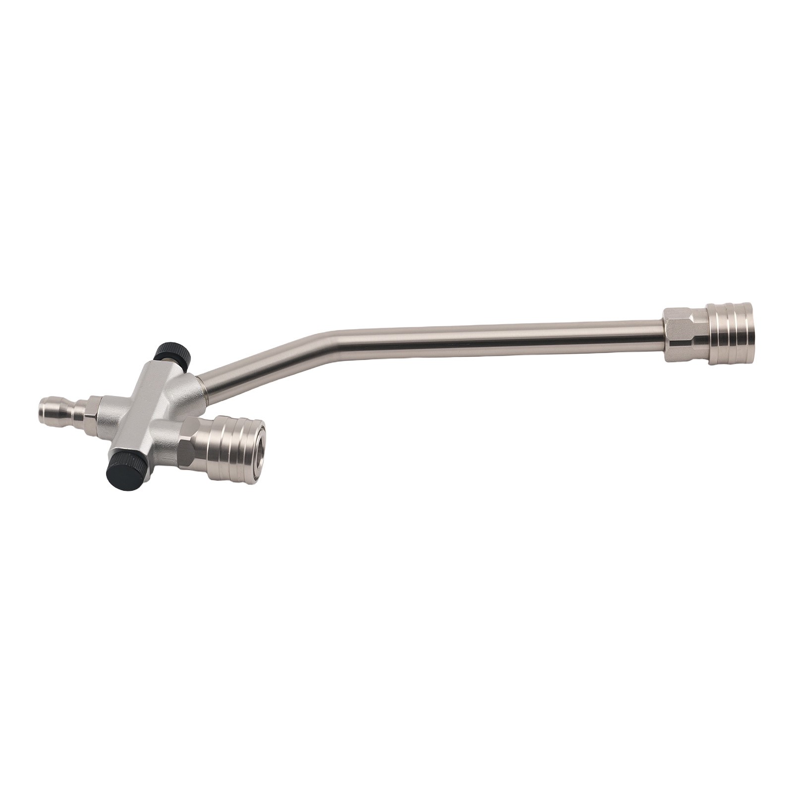 Pressure Washer Foam Lance Dual Use & 5 Spray Nozzles 4000 PSI 1/4″ Stainless