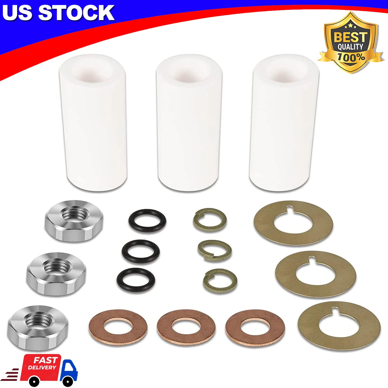 AR2546 Pump 18mm Piston Kit Ceramic Plunger For Annovi Reverberi RK RKA RKV XRCA