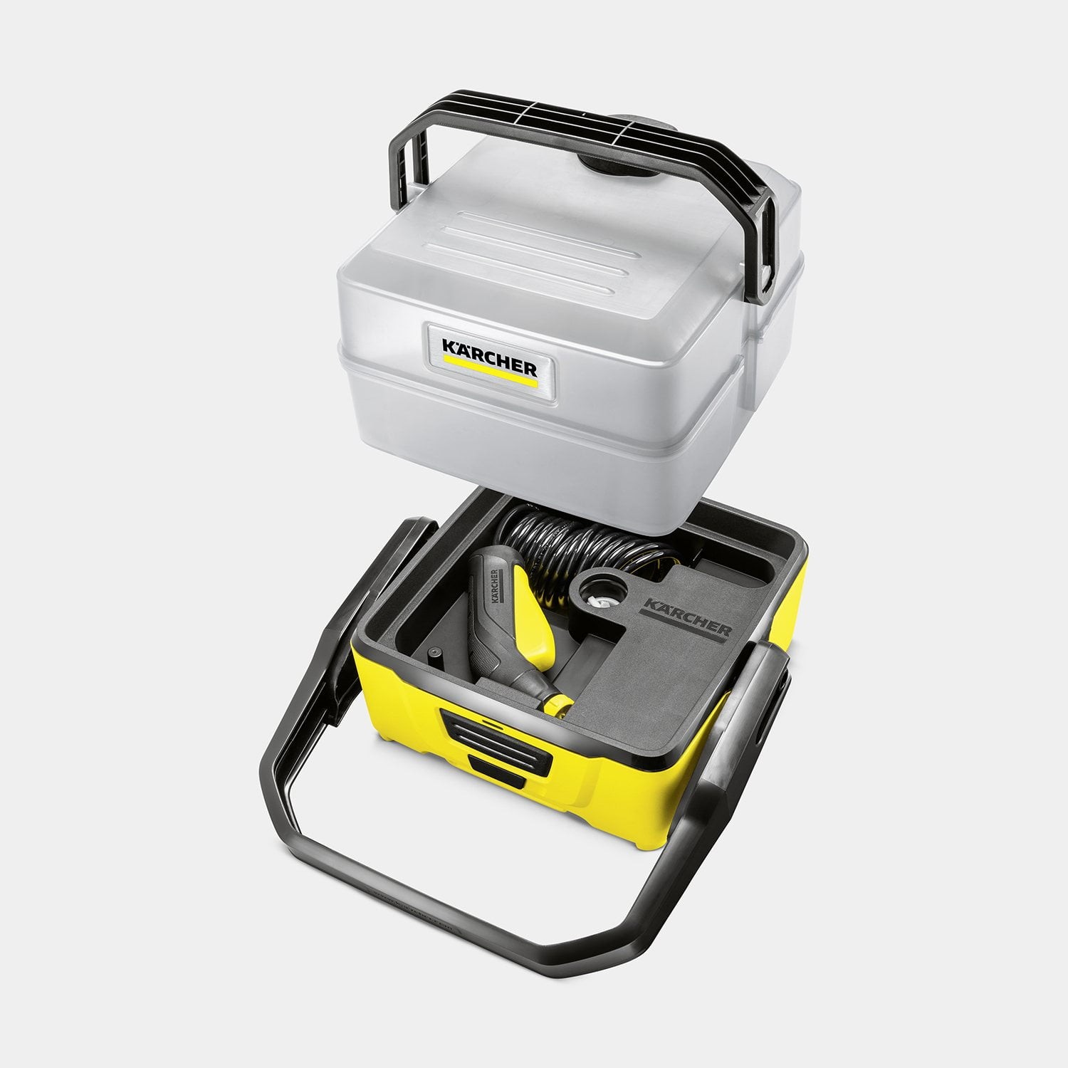 Karcher OC 3 Plus Portable Outdoor Cleaner with Tank & Battery, Low Pressure