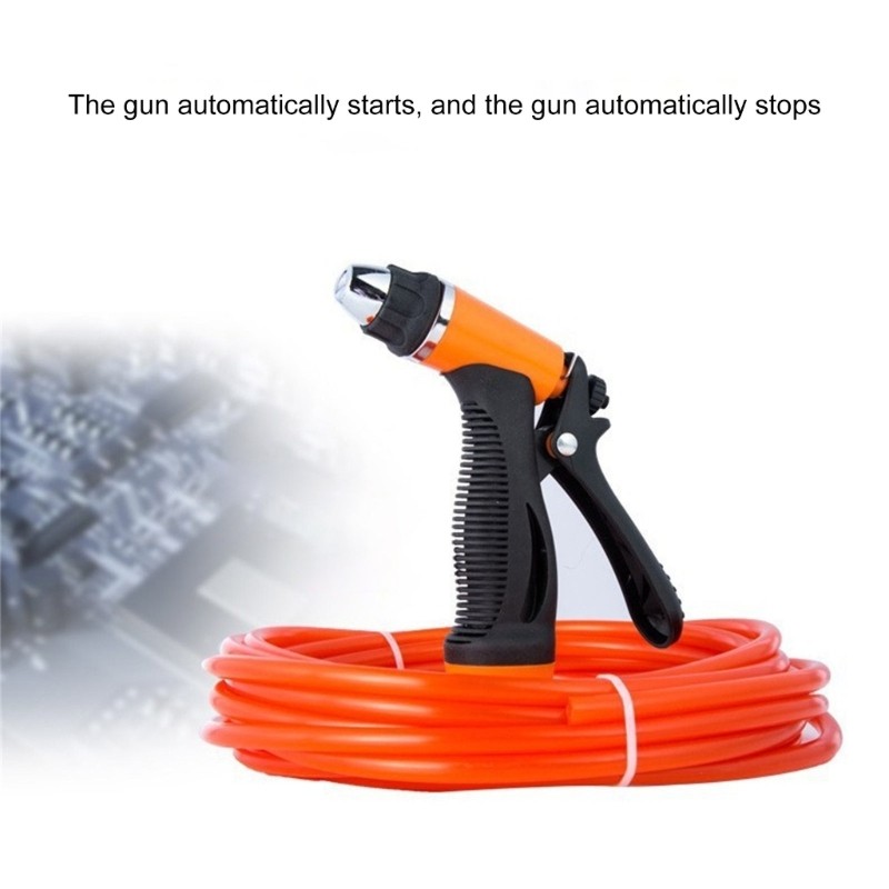 12V Double Pump Wash Equipment for Convenient Use by Car Owners Outdoor Traveler